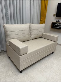 Resim Modern Style Home Ikili Kanepe Koltuk Krem 