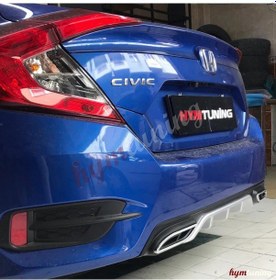 Resim Honda Civic Fc5 Difüzör. Amg Görünüm 