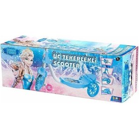 Resim Beren Oyuncak Snow Stars Sepetli 3 Tekerlekli Scooter 