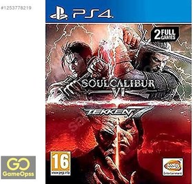 Resim SoulCalibur VI 6 + Tekken 7 -Ps4 Oyun - Game Opss 