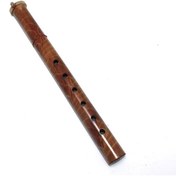 Resim Bambu Flüt Büyük Boy 40 Cm No 2 