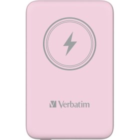 Resim Verbatim Magsafe 10000 Mah Manyetik Kablosuz Powerbank Verbatim 10000MAH Manyetik Kablosuz Şarj - Pembe 
