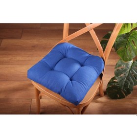 Resim Altınpamuk Altınpamuk Lüx Pofidik Lacivert Sandalye Minderi Özel Lüx Dikişli 