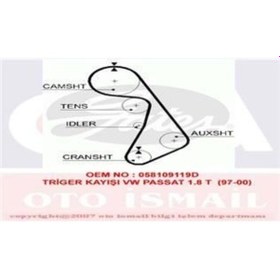 Resim GATES 5425XS TRIGER EKSANTRIK KAYISI PASSAT 97-00 1.8T 152x250 