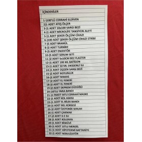 Resim Ilk Yardım Çantası Full 