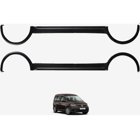 Resim Vw Caddy Maxi Dodik Seti - Çamurluk Ve Kapı, Çift Sürgü, Uzun Şase 12 Parça 2015-2020 