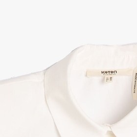 Resim Vatkalı Gömlek Kolsuz Gizli Düğmeli 