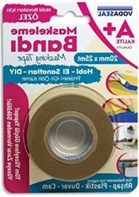 Resim Kaliteli Maskeleme Bandı 20mmx25mt - Boya Ve Dıy Projeleri İçin 