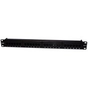 Resim BEEK 24 port cat6 utp patch panel, 8p8c, altın kontak, lsa, 1u, zırhsız/unshield 