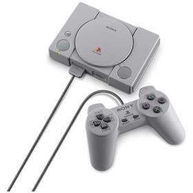 Resim Sony Playstation Classic 20 Oyunlu Mini Oyun Konsolu + 2 Kol (Sony Eurasia Garantili) 