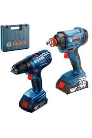 Resim Bosch Gsr 180-lı + Gdx 180-lı (2x2ah Plastik) 