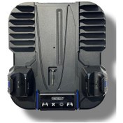 Resim Ps5 Slim Çok İşlevli Soğutucu Stand Siyah 