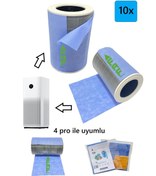 Resim FAF FİLTRE Xiaomi Mi Air Purifier 4 Pro Için Toz Tutucu Filtre 10 Adet 