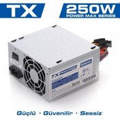 Resim TX PowerMAX TXPSU300S1 300W 2xSATA, 2xIDE Bilgisayar Güç Kaynağı 