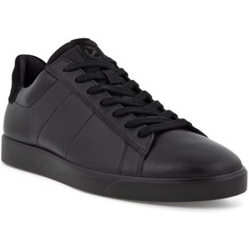 Resim Ecco Siyah Erkek Deri Sneaker ECCO STREET LITE M SHOE Ecco