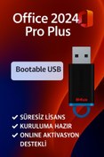 Resim Microsoft Office 2024 Pro Plus Lisans Anahtarı + 64 GB Bootable Flash Bellek – Sınırsız Lisans 