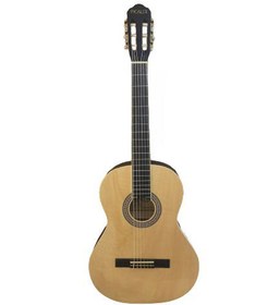 Resim Picaldi AC40 Naturel Klasik Gitar (4/4) | Tam Boy Başlangıç Gitarı Ihlamur Ağacı Kapak ve Yeni Başlayanlar İçin Rahat Sap Yapısı 