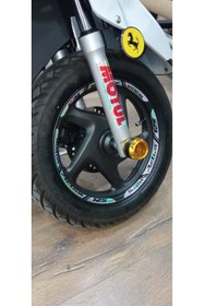 Resim Oracal HONDA ACTİVA 125 HOLOGRAM JANT ŞERİT STİCKER 