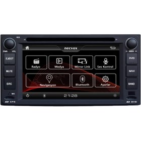 Resim Necvox Dva-s 9914 Toyota Universal Gps Dvd Usb Bt Hd Kamera 