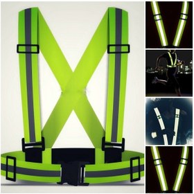 Resim HALL BREATHE Reflektörlü yelek, güvenli ve şık, bisiklet, motosiklet ve scooter kullanımı için ideal 