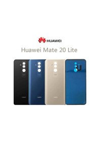Resim Huawei Uyumlu Mate 20 Lite Arka Kapak Pil Batarya Kapağı - 