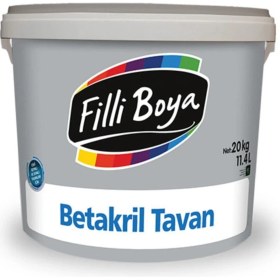 Resim Filli Boya 10KG Betakril Tavan Boya Filli 