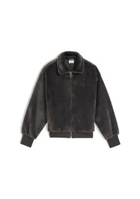 Resim Puma Soft Fleece Jacket Kadın Yetişkin Ceket Gri 
