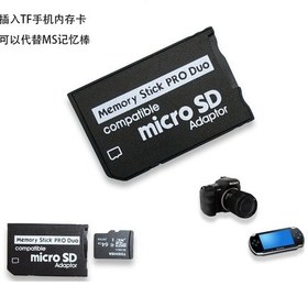 Resim Psp Micro Sd - Memory Stick Pro Duo Adaptörü - 64gb Um61222-1 Yurt Dışından 