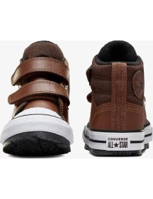 Resim Converse Chuck Taylor All Star Berkshire Bebek Kahverengi Deri Bot 