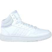 Resim adidas Hoops 3.0 Kadın Beyaz Spor Ayakkabı (GW5457) 
