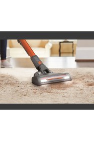 Resim Black Decker BLACK & DECKER 18V Kablosuz Dikey Süpürge Turuncu 