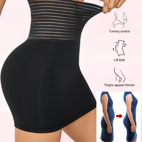 Resim 1 Kadınlar için Şık Yüksek Bel Karın Kontrolü Bodycon Etek - Seksi Kesik Bel Sıkılaştırıcı, Zayıflatan Vücut Şekillendirici Kaldırma & Kesim Etkileri ile, Nefes Alabilen Polyester-Elastan Karışımı, Elde Yıkanabilir - Figürü Şekillendirmek İçin Mükemmel 