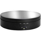 Resim Tenfowee "3 Hızlı Döner Ayna Yüzeyli Fotoğraf & Takı Sergi Standı - 3kg Taşıma Kapasiteli" Siyah 