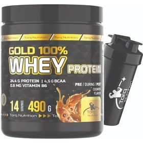 Resim Torq Nutrition Gold Whey Protein Kurabiye Aromalı 490 Gr 