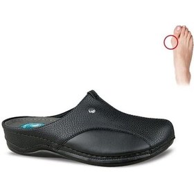 Resim Ceyo 9946-24 Topuk Jelli Kemik Çıkıntı Destekli Kadın Terlik Siyah 36-40 Siyah 