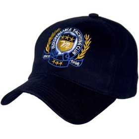 Resim Bay Şapkacı Yatchıng Nakışlı Kep Lacivert 