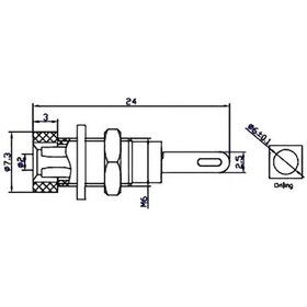 Resim Ic-240s Born Klemens 2mm Kırmızı 