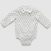 Resim Layette Erkek Bebek Desenli Gömlek 21fw0lt8602 