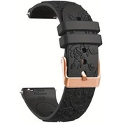 Resim Sunshine022 20mm Kadın Akıllı Saat Kayışı Garmin Venu Sq Vivoactive 5 Samsung Watch 7 6 5 