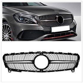 Resim Panjur Krom/sıyah, Dıamond A Class W176 1618 