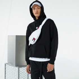 Resim Tommy Hilfiger TJM Heritage Canvas Erkek Beyaz Bel Çantası 