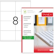 Resim Tanex-Tw 2208105X70MM X100 Adet Lazer Yazıcı Etiketi 