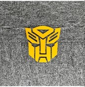 Resim Autobotlar Sarı-24x24 Cm-araba Çıkartmaları Transformers Autobots Decepticon'lar Yansıtıcı Dekorasyon Yakıt Deposu Kapa 