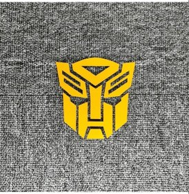 Resim Autobotlar Sarı-24x24 Cm-araba Çıkartmaları Transformers Autobots Decepticon'lar Yansıtıcı Dekorasyon Yakıt Deposu Kapa 