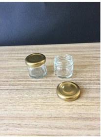 Resim 29 Cc Cam Kavanoz - 110 Adet 1 Koli - Gold Kapak 