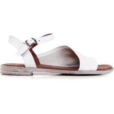 Resim Bueno Shoes Asimetrik Detay Deri Kadın Düz Sandalet 9N5001 