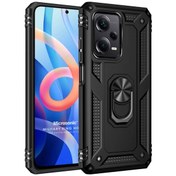 Resim Microsonic Xiaomi Redmi Note 12 Kılıf Military Ring Holder 