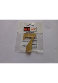 Resim 7Cm Altın Sarı No:7 Kapı Daire Dolap Postakutu Numarası 