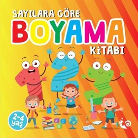 Resim Çikolata Yayınevi Sayılara Göre Boyama Kitabı 