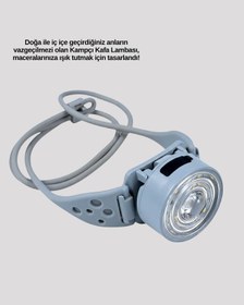 Resim Kampçı Kafa Lambası Su Geçirmez Çok Modlu Led Diğer 